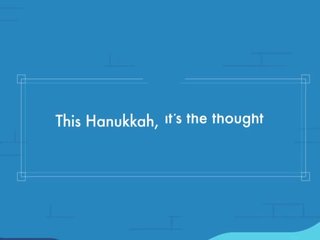 ยินดี hanukkah จาก ตัดผ่าน