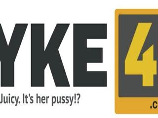 DYKE4K. Caught in the Middle with Iris Kis Kis, Jessika Blond, Rebeca Fox