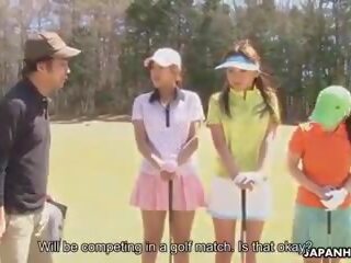 Ázsiai golf kisérőnő jelentkeznek szar tovább a ninth lyuk: xxx film 2c | xhamster