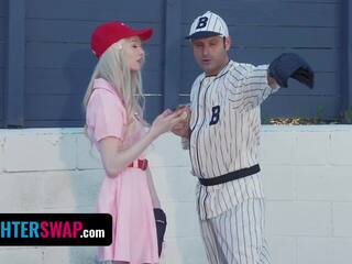 Gorgeous Teens Cecelia Taylor, Mazy Myers Get Naughty With Step Dads 10 min after Baseball Lesson - DaughterSwap
