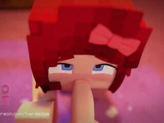 Minecraft x rated film Scarlett Blowjob Animation (by HardEdges)