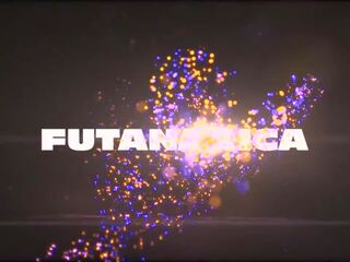 Futanari 3d animação em o cadeia