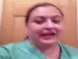 Chubby Nurse films Her Huge Tits, Free HD xxx clip f6