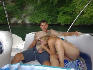 Some Fun Public dirty movie on Our Boat, Free HD X rated movie b6