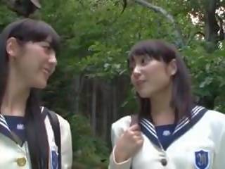 Japansk av lesbiske skolejenter, gratis kjønn film 7b
