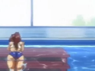 Apaan di kolam renang terkemuka besar tist basah alat kemaluan wanita sekolah adolescent seks