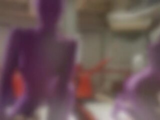 Ms v purple zentai dává ho handhob na připojenými opčními xxx video mov