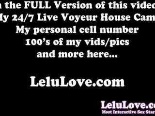 Lelu LoveMouth Asshole Closeups JOE