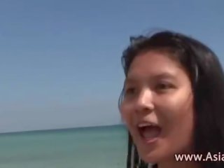 My thailand adolescent on the beach
