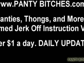 POV Panties and JOI Jerk off Instruction vids