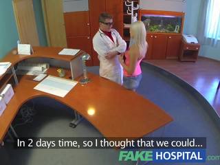 FakeHospital Dirty medical person explores every inch of ravishing blondes body